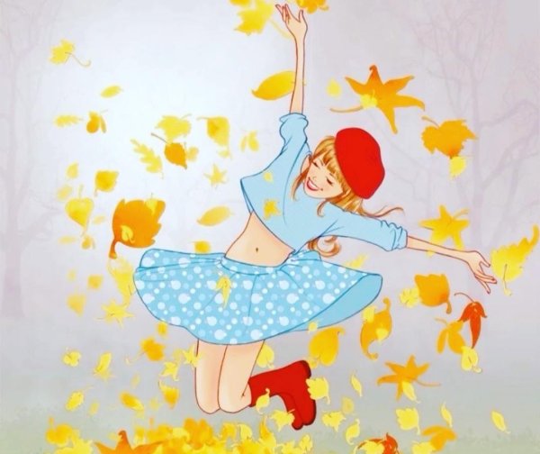 осенние иллюстрации