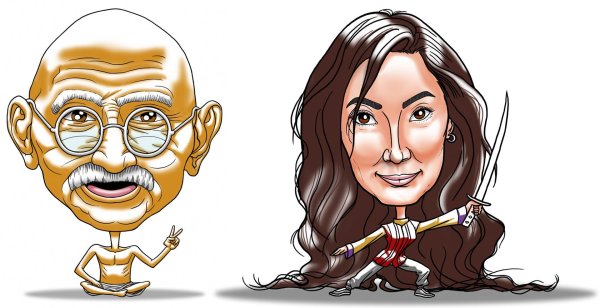 принцесса карикатура