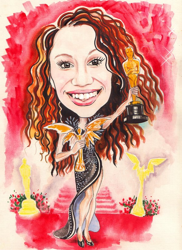 дружеские шаржи