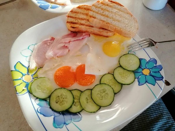 доброе утро с яичницей