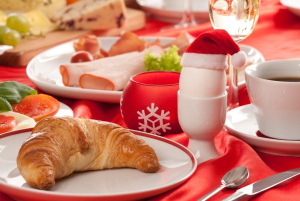 сервировка новогодняя