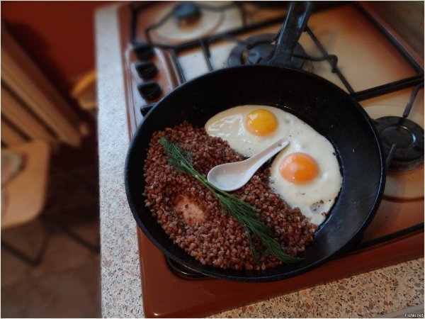 прикольный завтрак