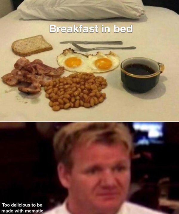 breakfast in bed