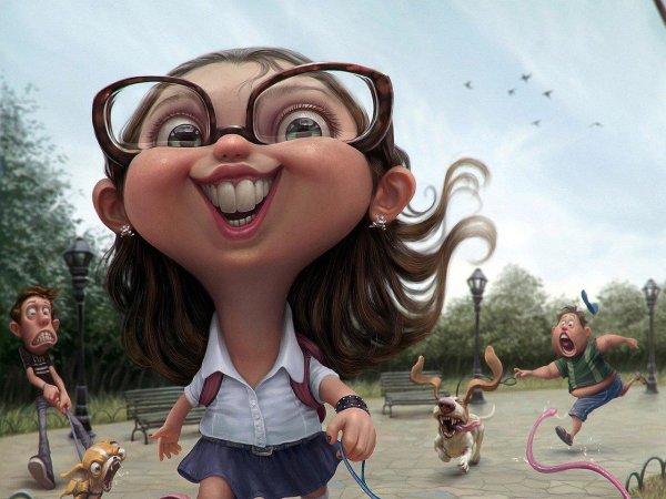 прикольная улыбка