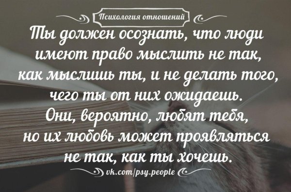 Про отношения между мужчиной и женщиной со смыслом
