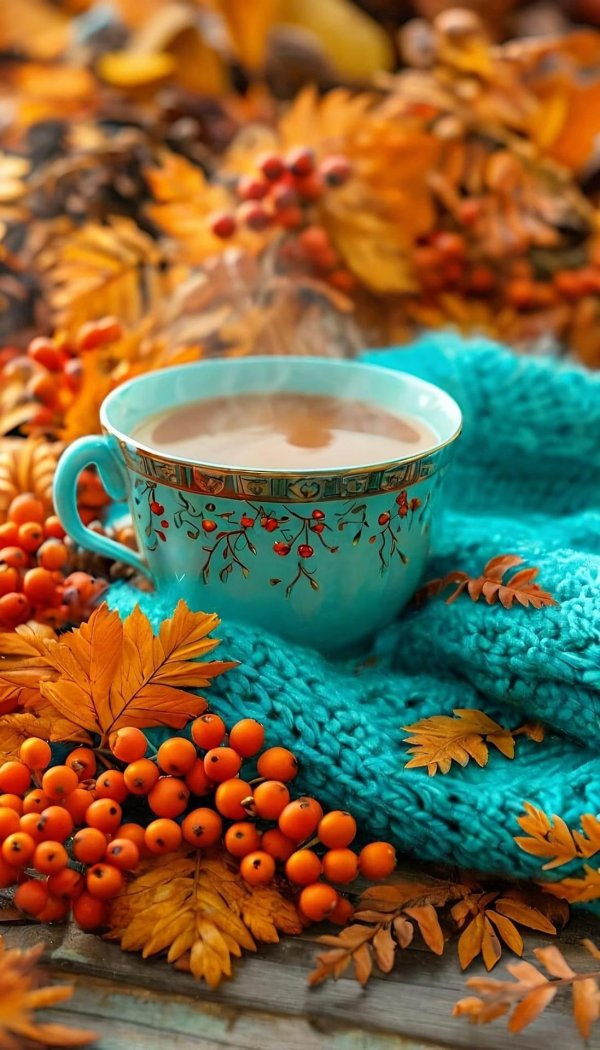 осеннее утро доброе