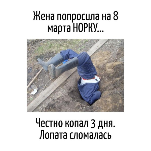Женщина с лопатой