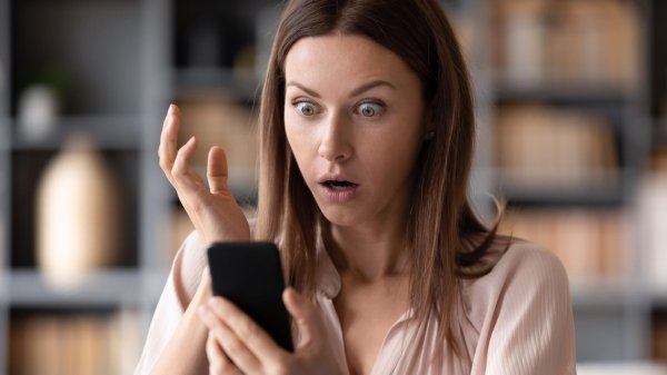 девушка удивление