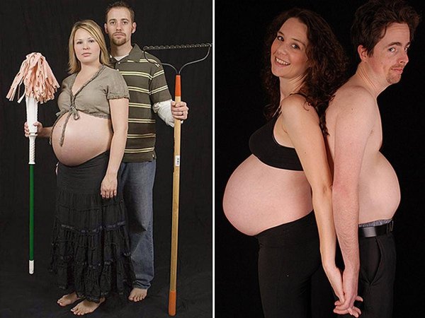 прикольная фотосессия беременных