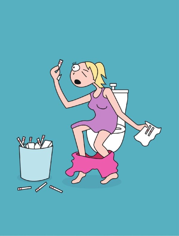 смешные рисунки беременных