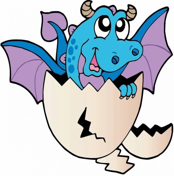 мультяшные дракончики