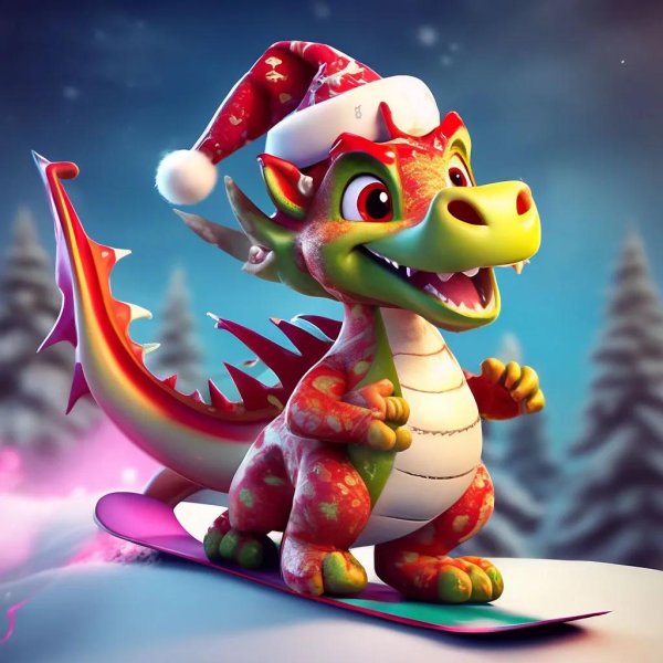 с новым годом дракона