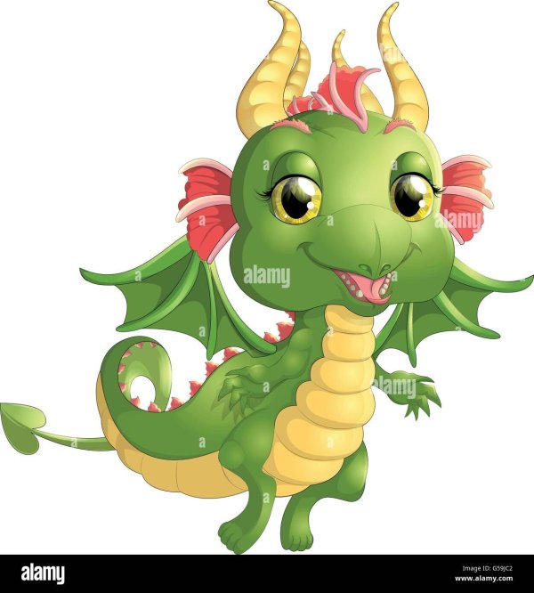 мультяшные дракончики