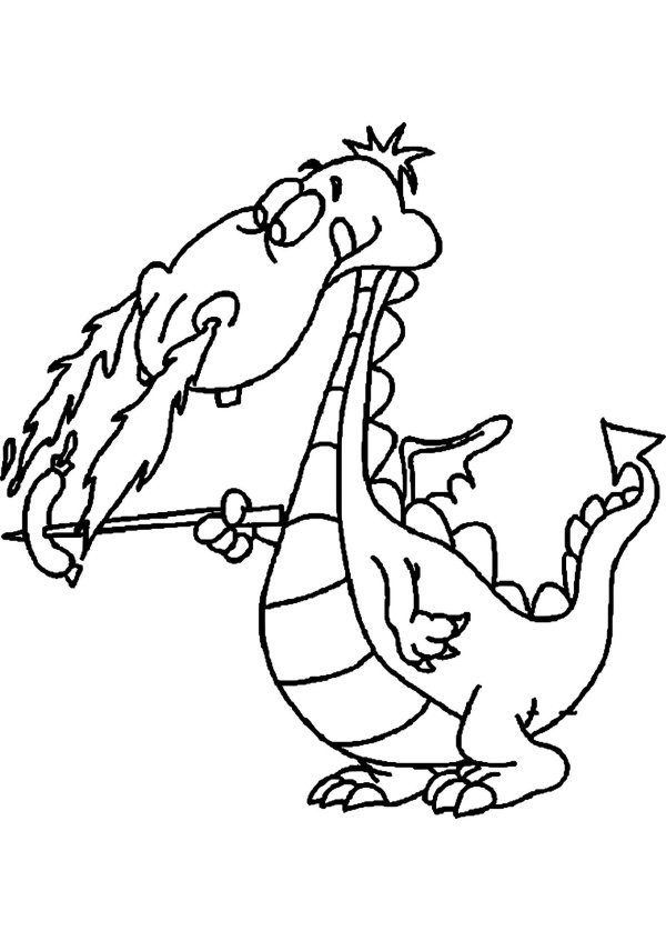 раскраска змей горыныч