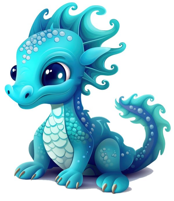 мультяшные дракончики