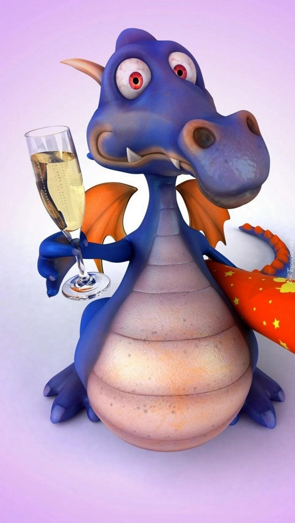 прикольные дракончики