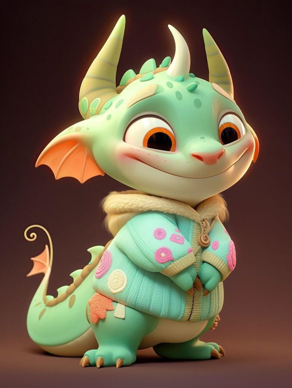 красивый дракончик