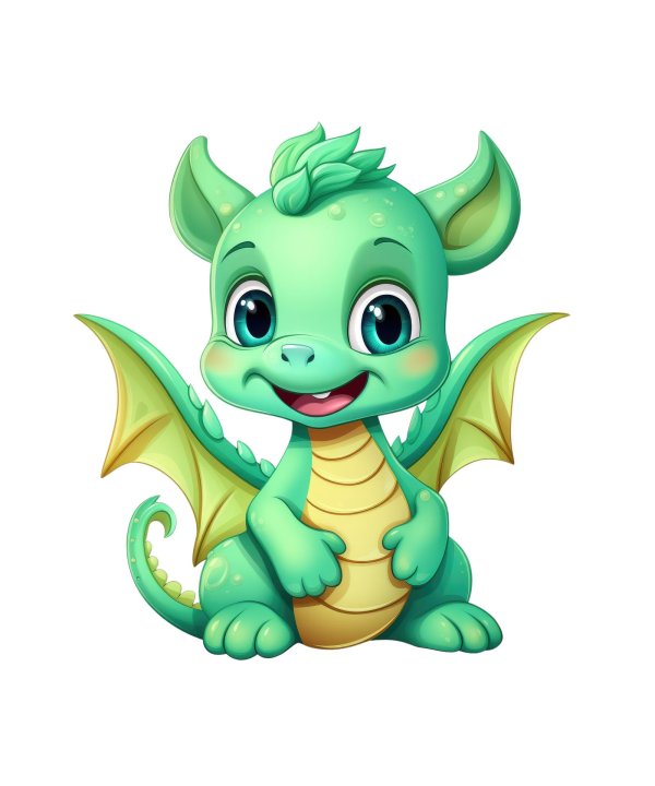 мультяшные дракончики