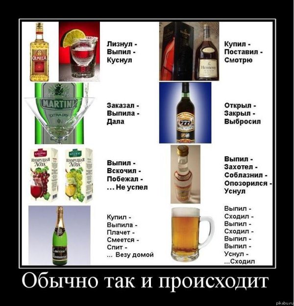 Про алкоголь и женщин