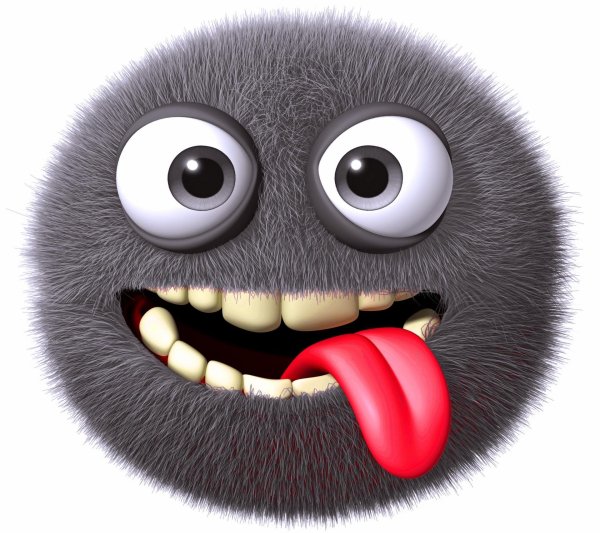 пушистый монстрик