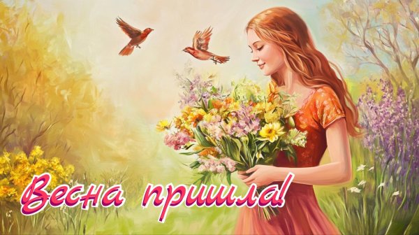 весна красивая