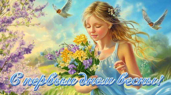 1 марта первый день весны