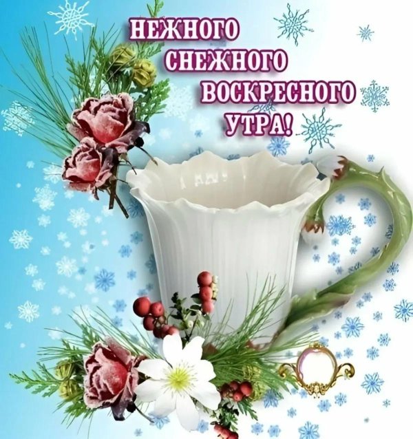 доброго воскресного зимнего утра