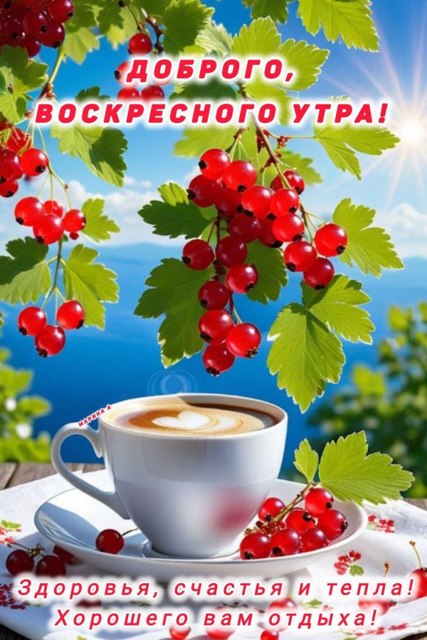 добро воскресным утром