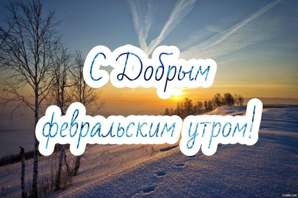 утро февраля доброе