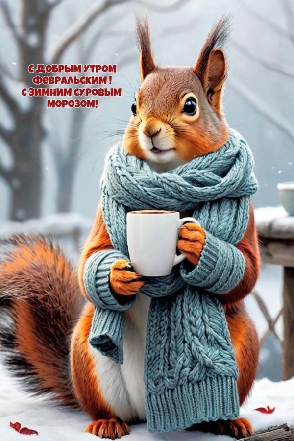 доброе утро белка