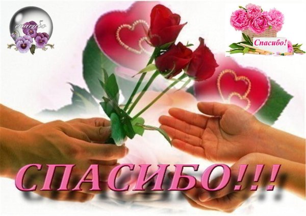 Спасибо тебе за все для мужчины и красивые