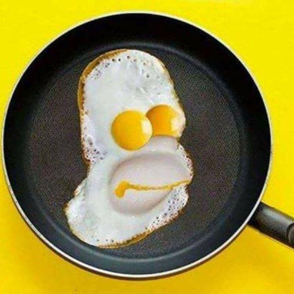 глазунья яичница