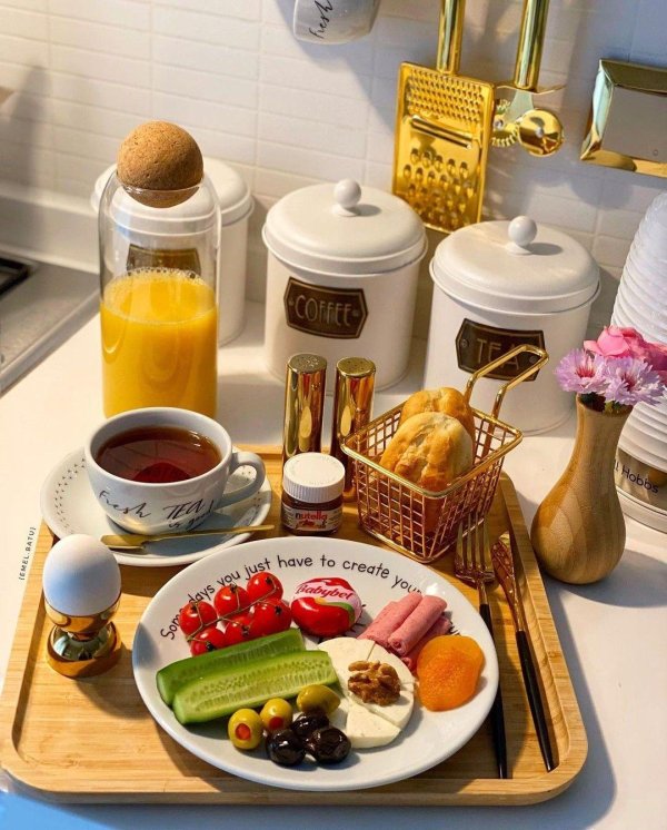 изысканный завтрак