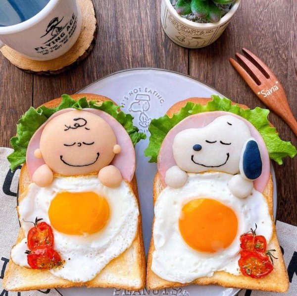 еда в виде животных