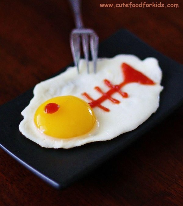 необычная яичница