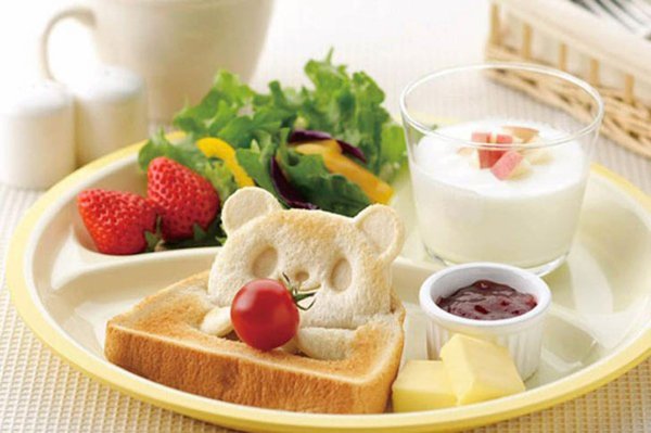 бутерброды в виде мишки