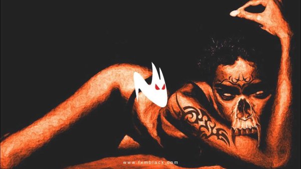 демон эскиз