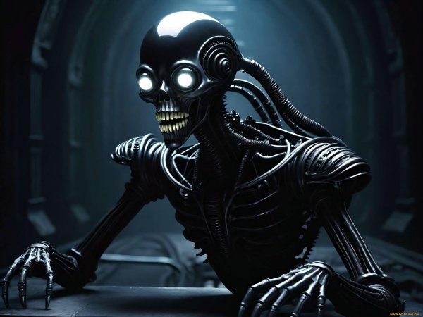 робот киборг