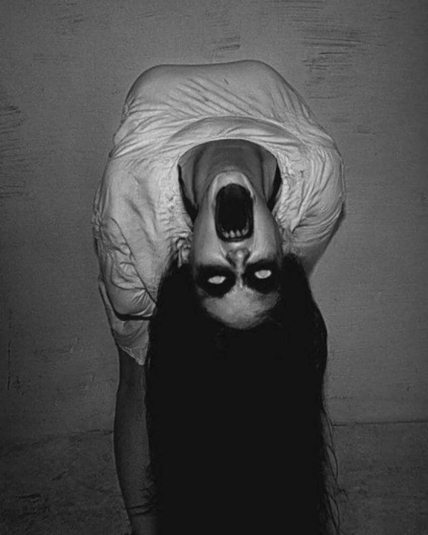 пугающие лица