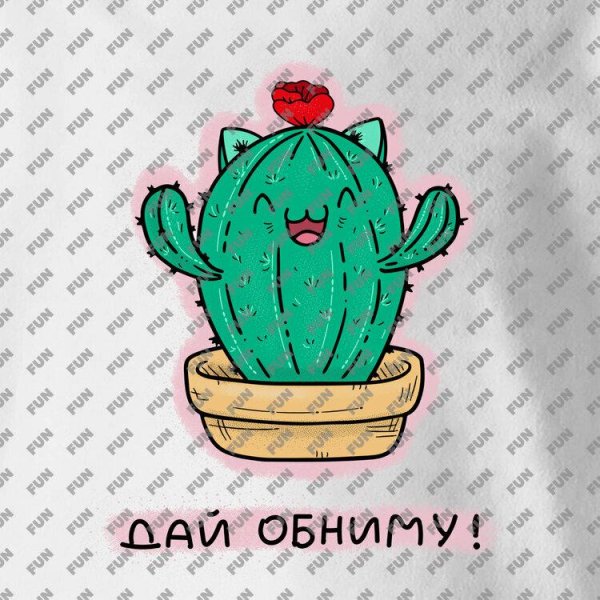 кавайный кактус