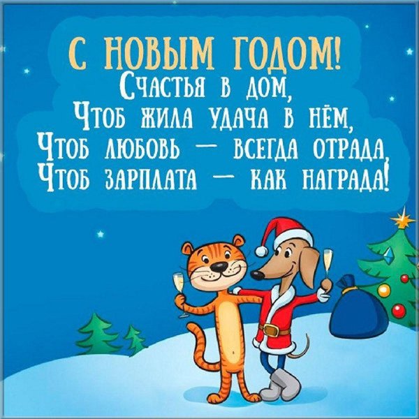 Новый год мужчине