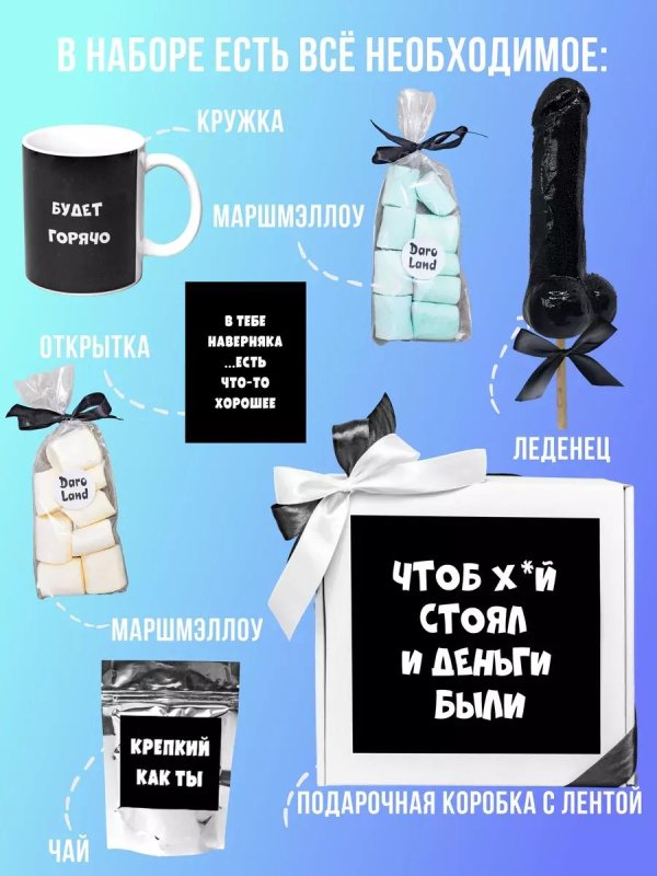 подарочный набор для парня