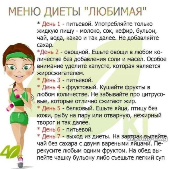 диета любимая