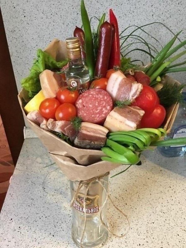 съедобные букеты