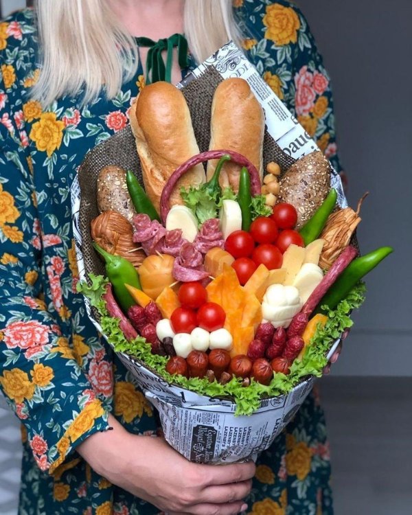 необычные букеты