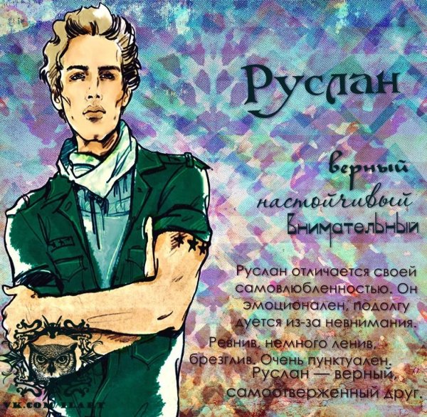 Для мужчин по именам