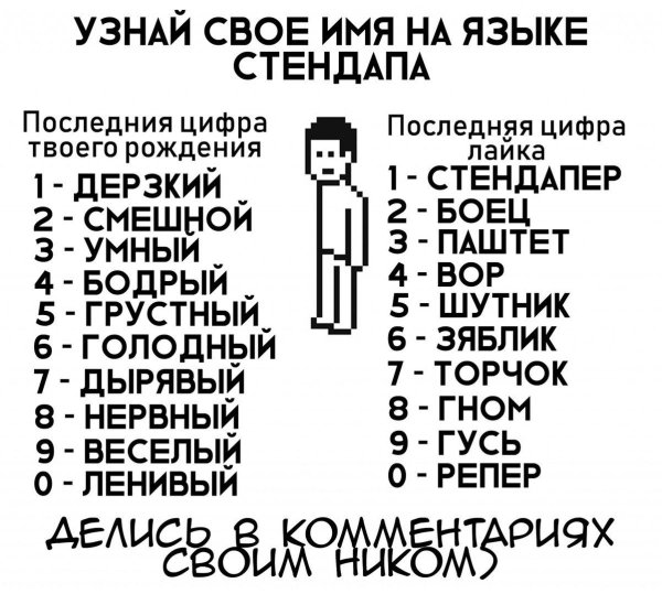 прикольные прозвища