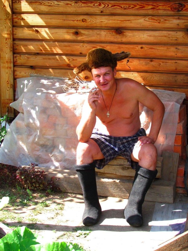 деревенские парни