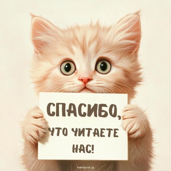 спасибо котенок