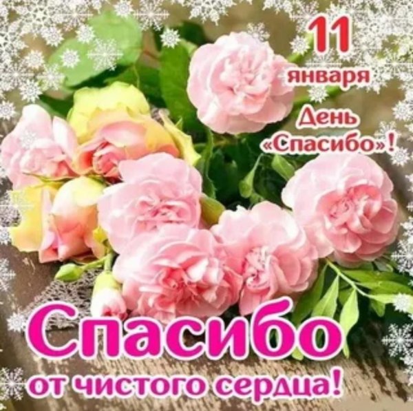 международный день спасибо 11 января